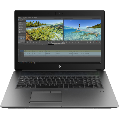 HP ZBook 17 G6 43,9 cm (17.3") Full HD i7-9750H 8 Go 256 Go SSD NVIDIA Quadro T1000 Windows 10 Pro Argent
